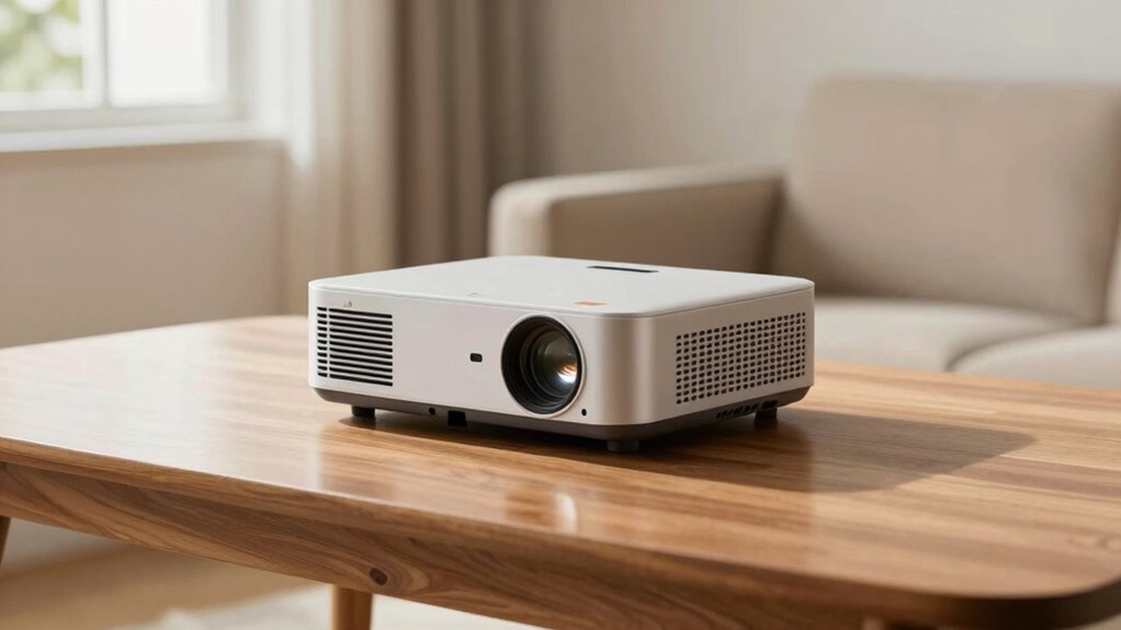 high brightness enhances daytime viewing