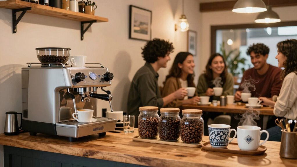 home coffee bars gained popularity