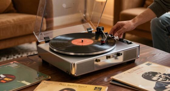 interactive record player experience