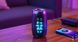 karaoke speakers with display