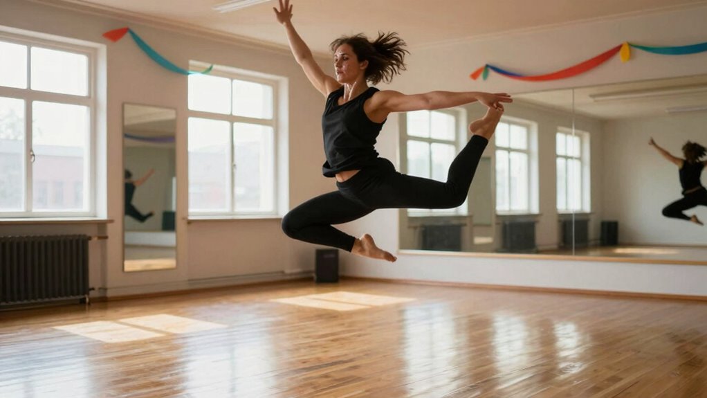 limited space dance stamina exercises