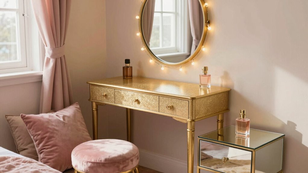 luxurious reflective organized details