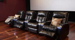 luxury recliners with cup holders