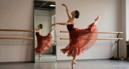 mirrors enhance dance training