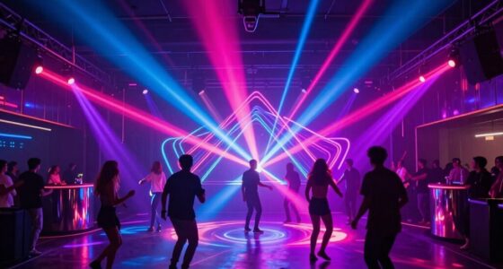 music synchronized party lights