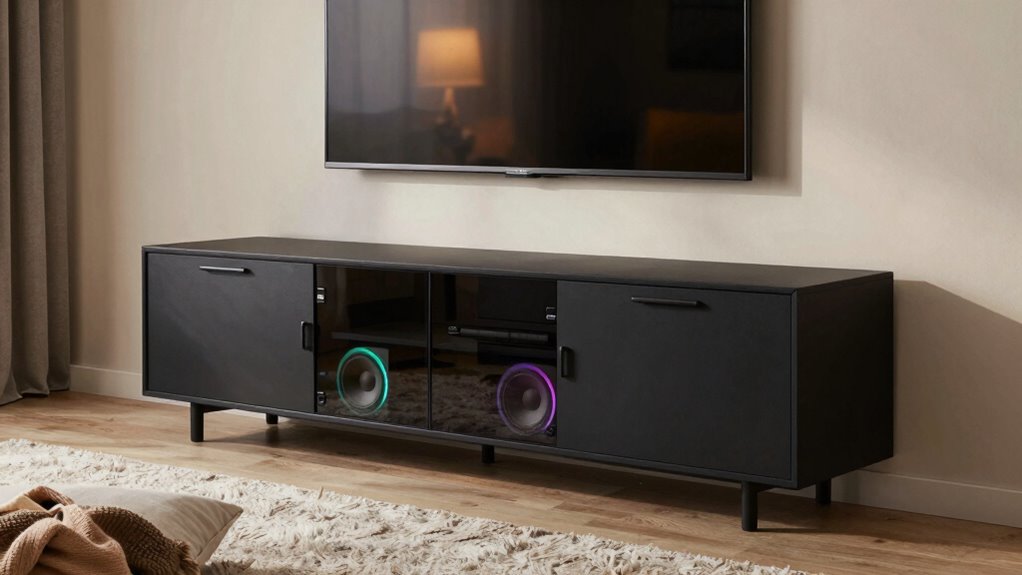 optimize audio cabinet placement
