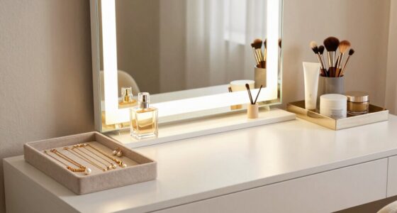 organize vanity into zones