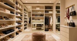organized functional closet space
