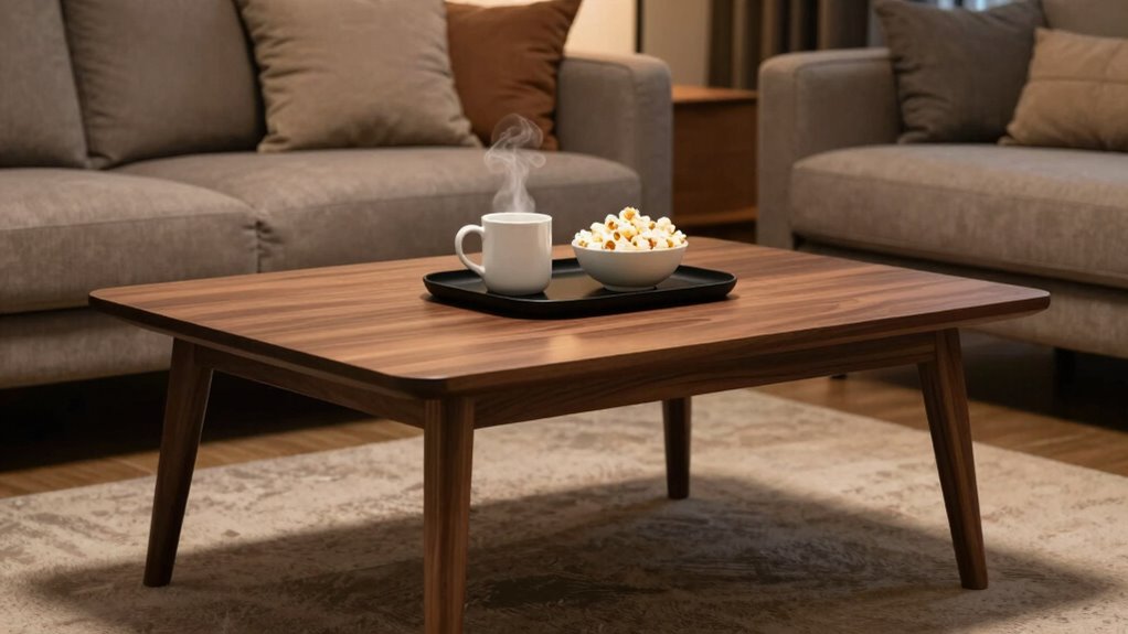 organized inviting movie space