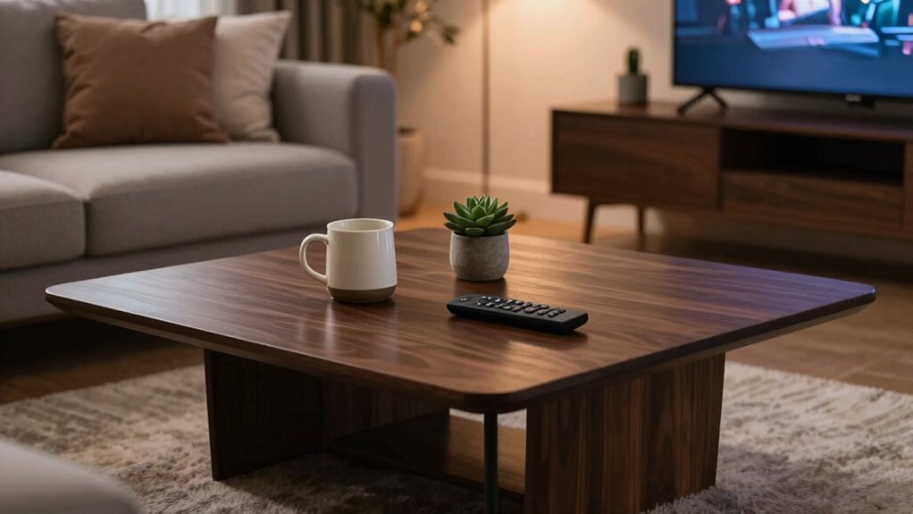 organized table enhances viewing
