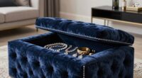 ottomans with hidden jewelry storage