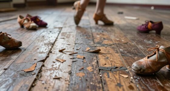 poor flooring hinders dance