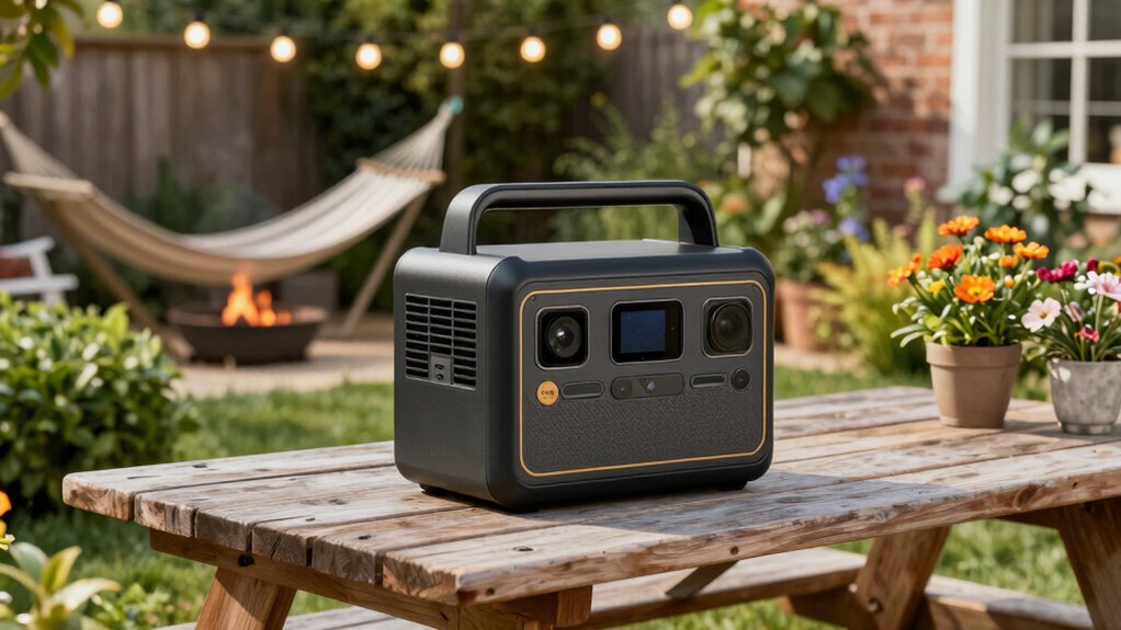 portable solar powered outdoor energy