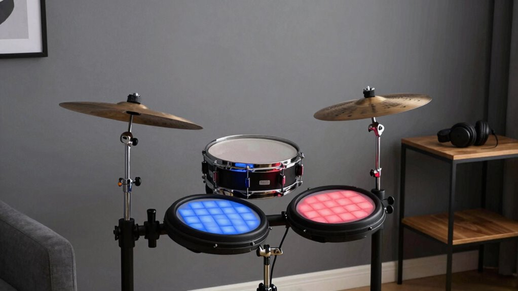 quiet convenient drumming solution
