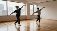 smooth floor for dancing