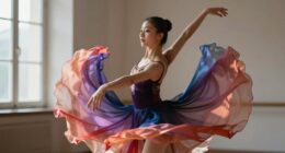 soft lighting enhances dance visuals