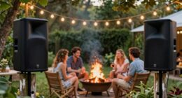 strategic outdoor speaker positioning