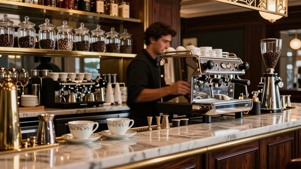 stylish but inconvenient setup