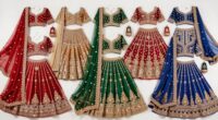 top amazon wedding lehengas