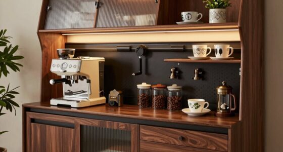 top coffee bar cabinet ideas