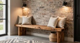 top entryway accent benches