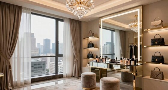 top glam room dressing ideas