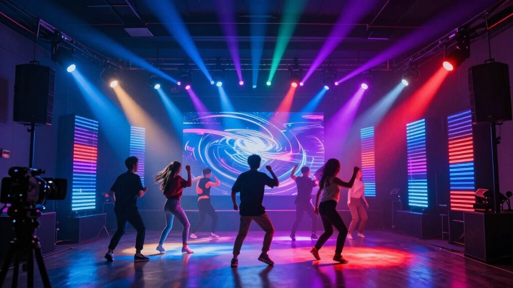 top home dance lighting