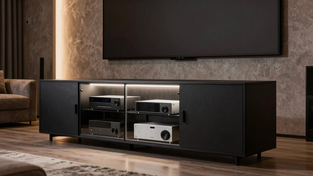 top home theater storage