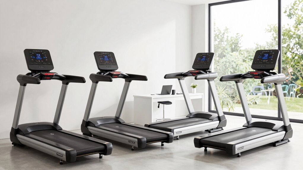 top inclined under desk treadmills