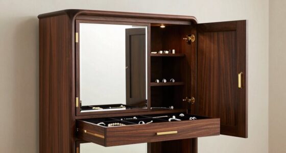top jewelry storage mirrors