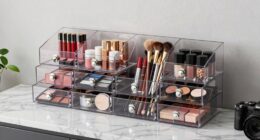 top lockable makeup organizers