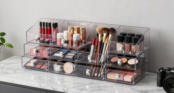 top lockable makeup organizers
