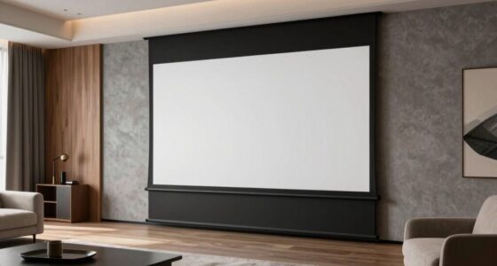 top motorized projector screens
