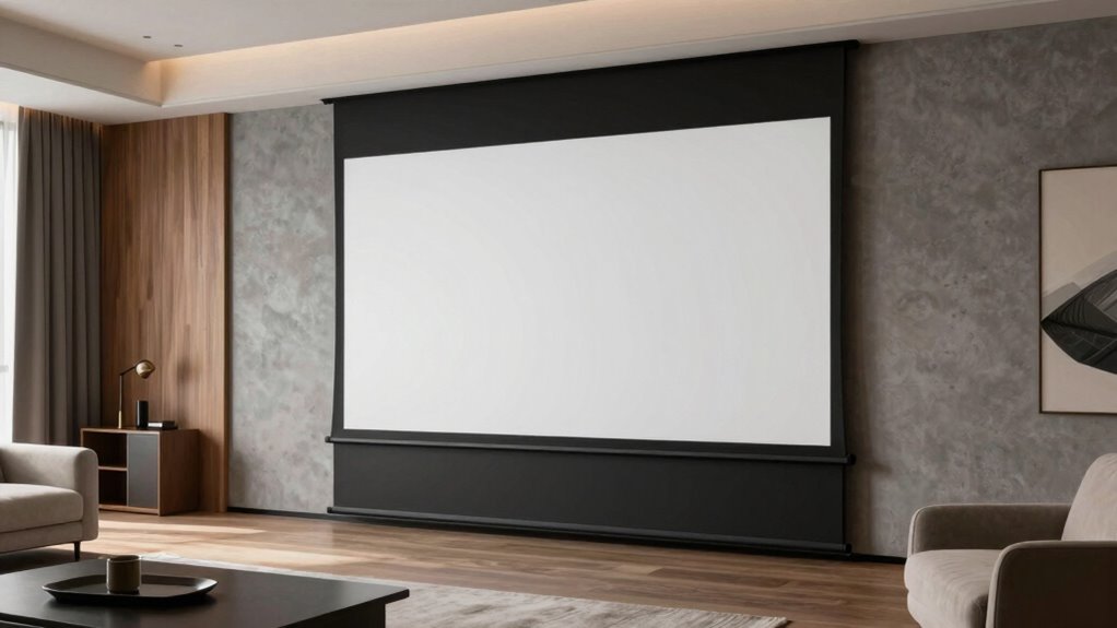 top motorized projector screens