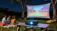top outdoor portable projectors