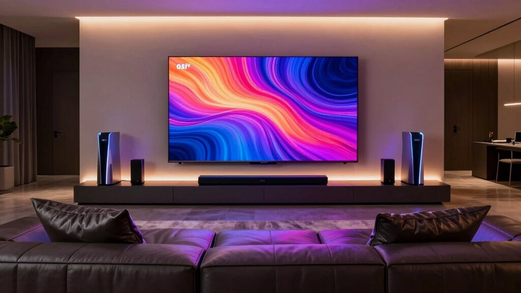 top premium large screen tv consoles