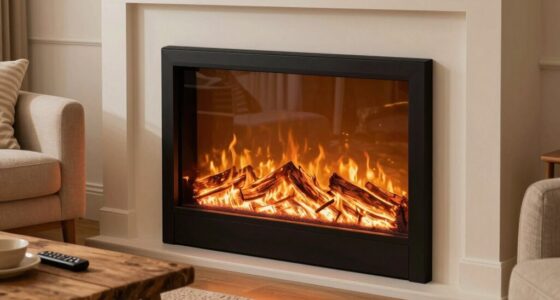 top remote controlled electric fireplaces