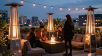 top rooftop outdoor heaters