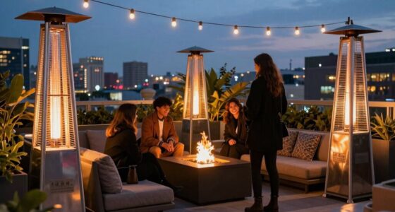 top rooftop outdoor heaters