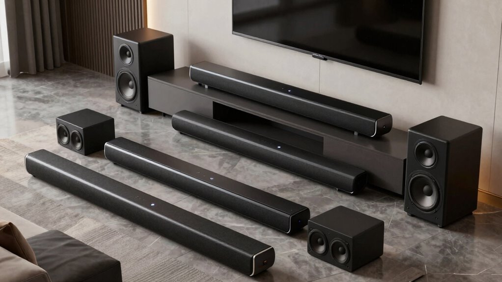 top soundbar and subwoofer combos