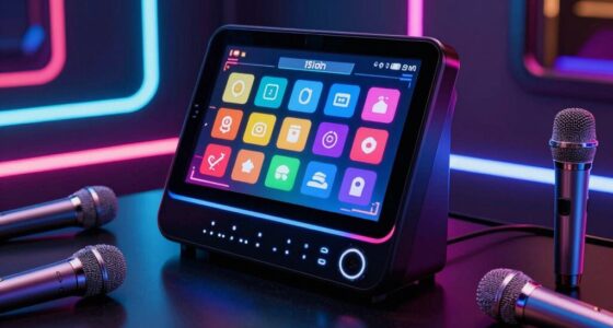 top touchscreen karaoke machines