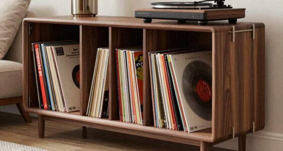 top vinyl record storage