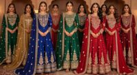 top wedding anarkali suits