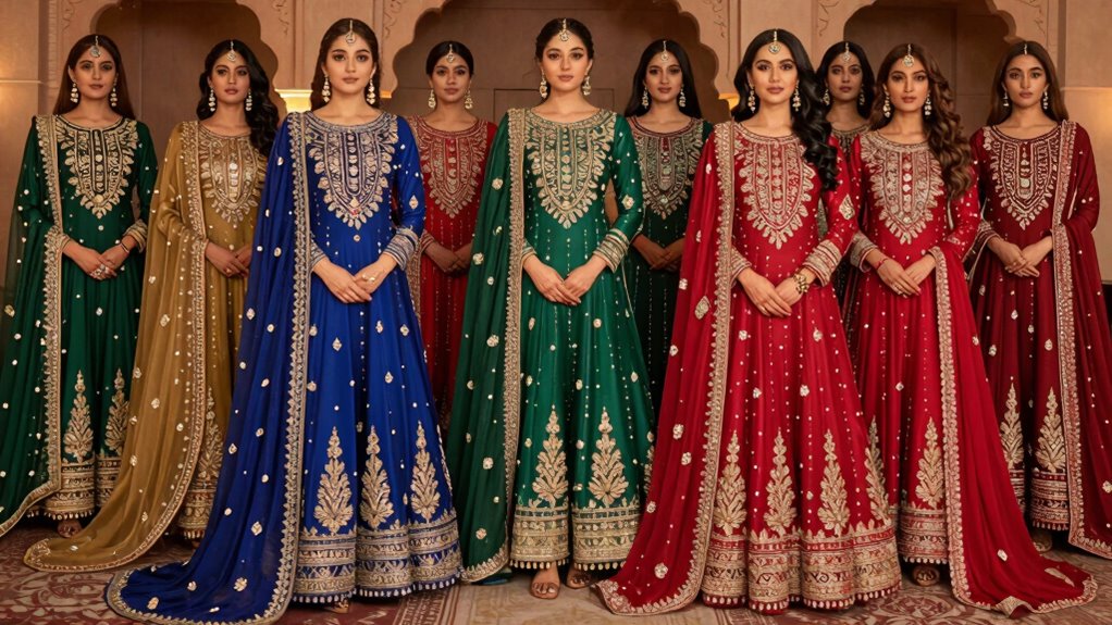 top wedding anarkali suits