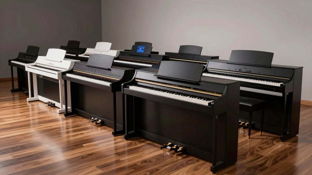 top weighted key digital pianos