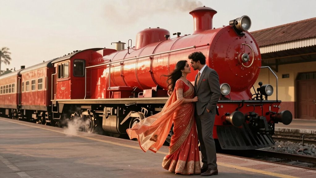 train scenes in bollywood