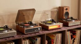 vintage bollywood record players