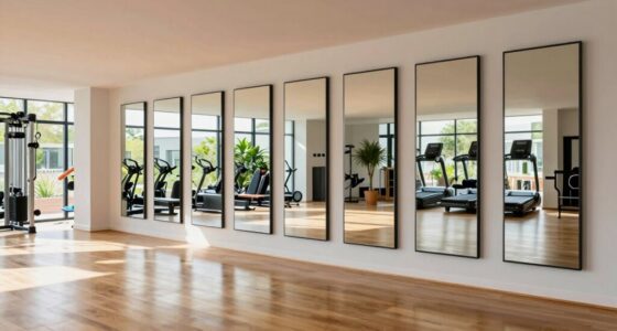 workout room mirror recommendations