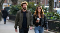 Andrew Garfield Rocks Bushy Hair and Beard as He and Girlfriend Monica Barbaro Pack on the PDA at Wimbledon