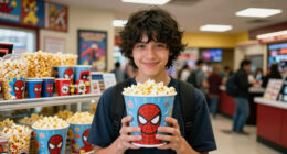How to get special 'Spider-Man' popcorn buckets for 'Brand New Day'